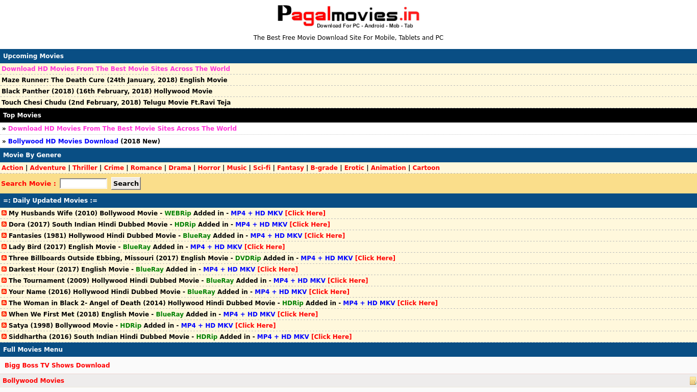 best download sites for bollywood movies