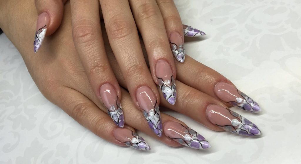 8. Ombre Nail Art Tip Extensions - wide 6
