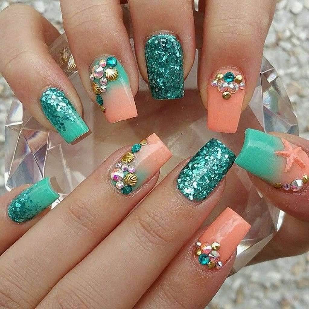 nail extension designs for wedding