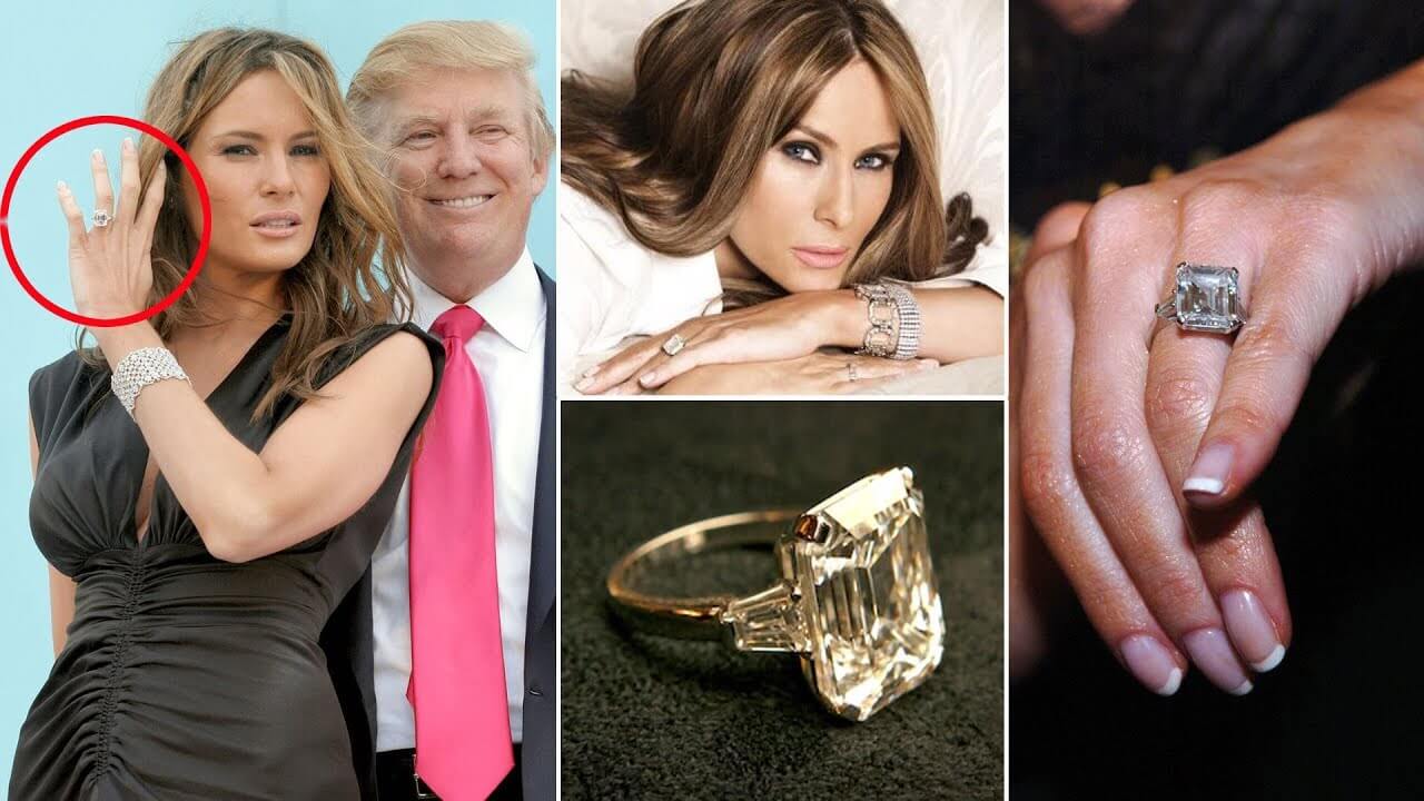 Know Everything About Melania Trump Engagement Ring - Live Enhanced