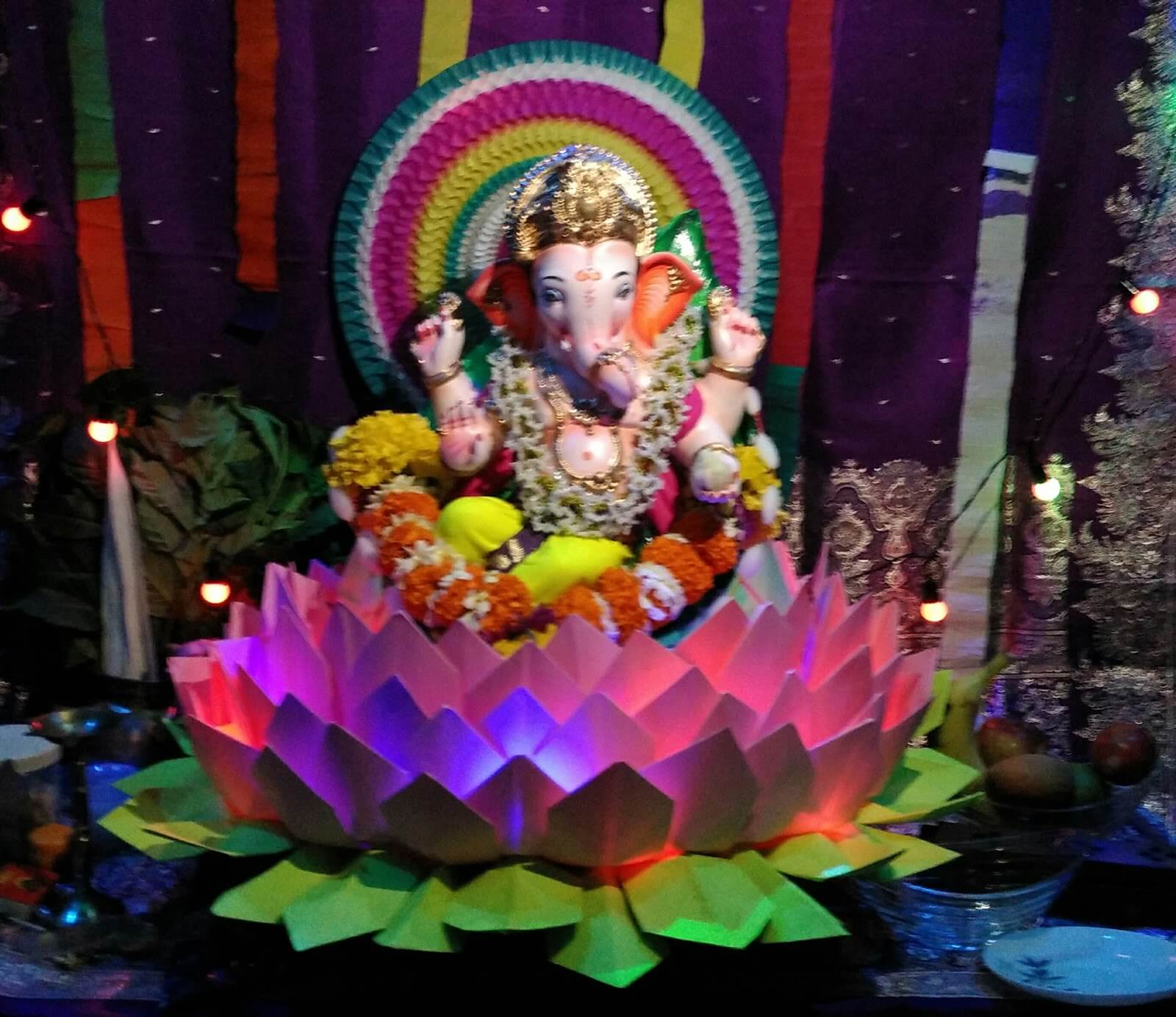 25 Ganpati Decoration Ideas At Home – 15th is Beautiful | Live Enhanced