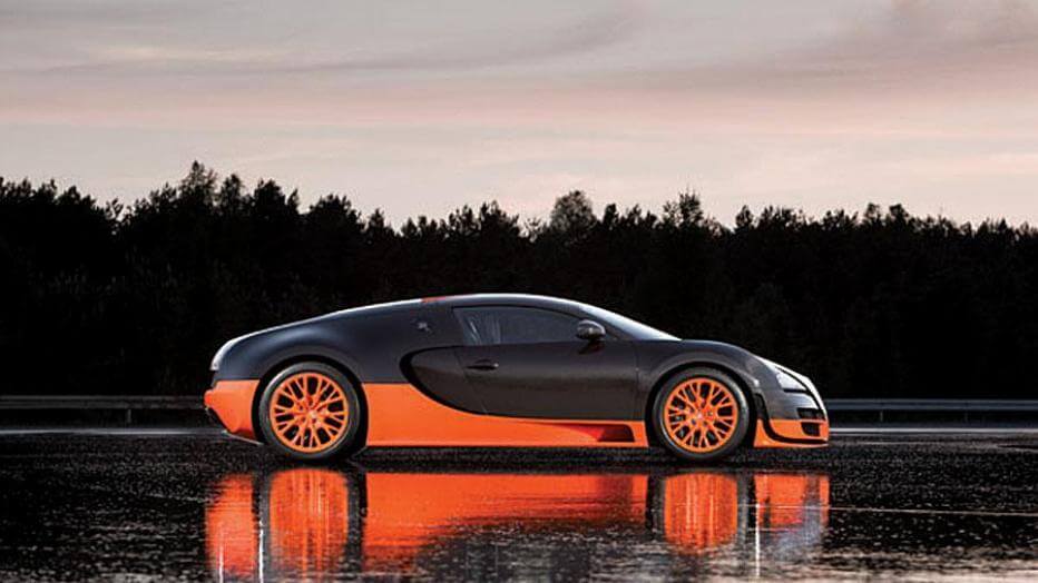 Bugatti Veyron Super Sport (268 mph)