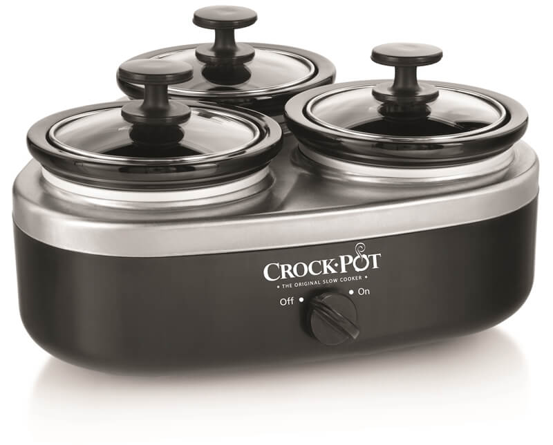 The Crock-Pot triple dipper
