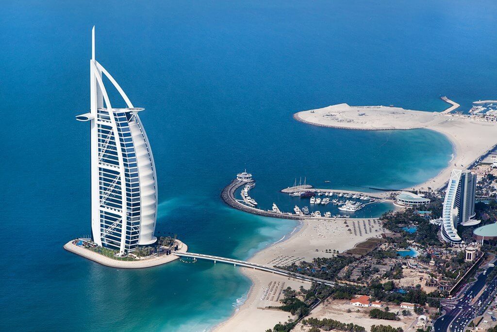 Burj Al Arab in Dubai UAE