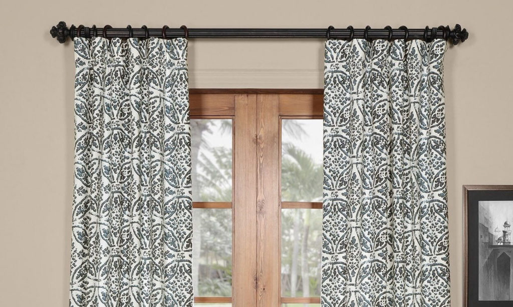 Hang a Colorful Curtain