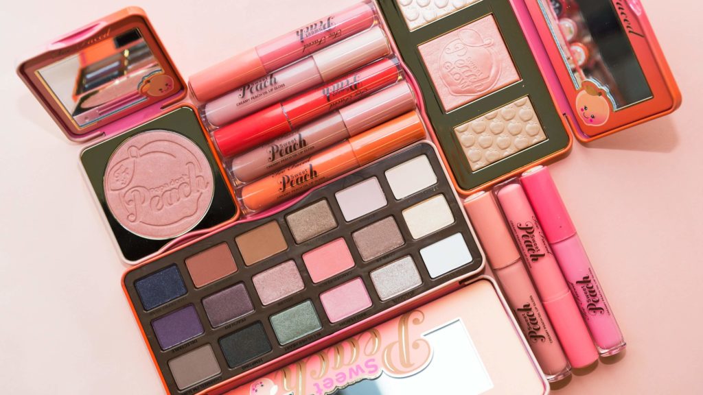Too Faced Sweet Peach Eyeshadow Collection