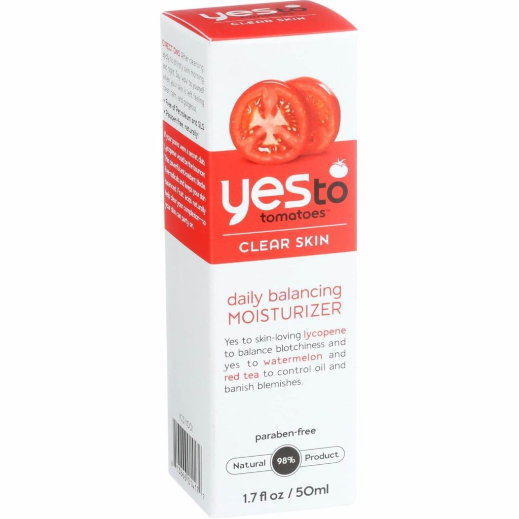 Yes To Tomatoes Clear Skin Dairy Balancing Moisturizer Lotion