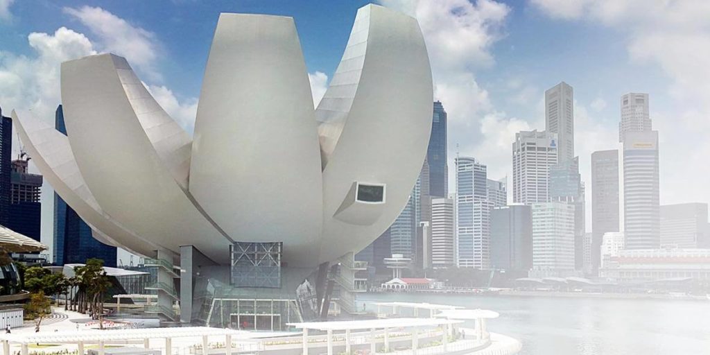 Artscience Museum and Marina Bay Sands