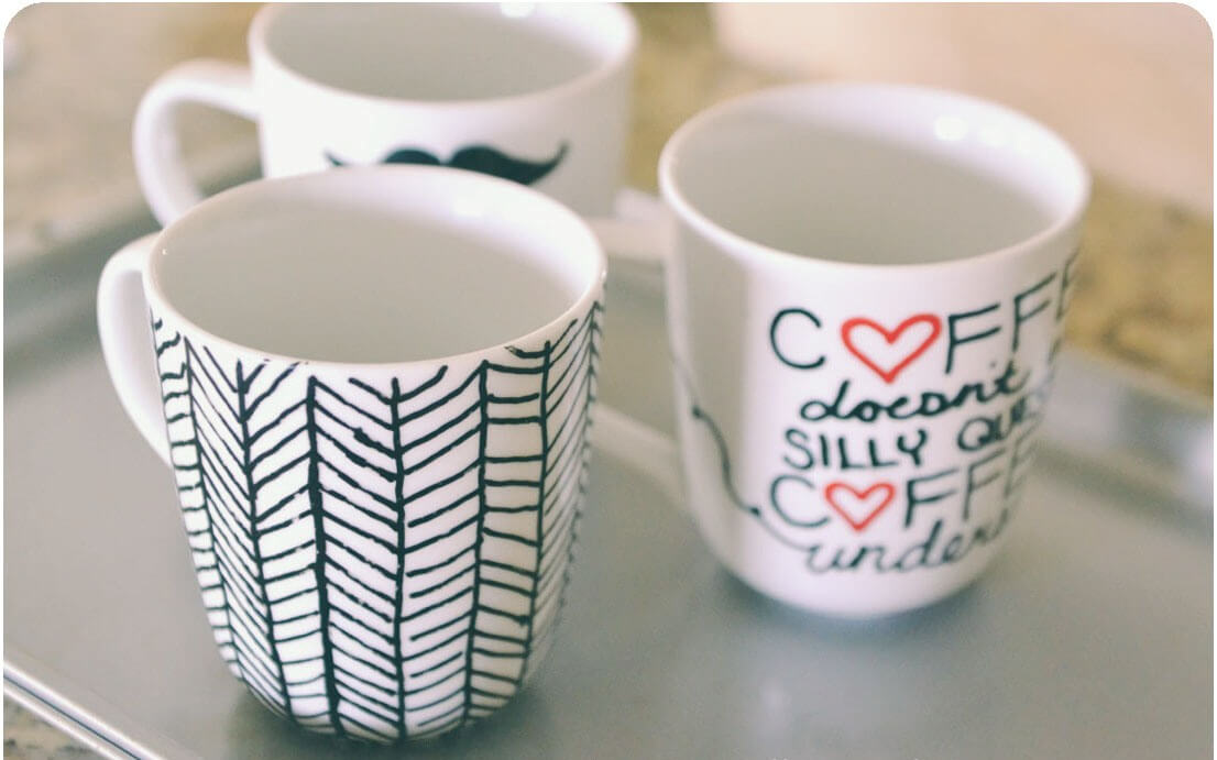 20 Cool Diy Sharpie Mug Ideas To Enhance Your Mugs Beauty Live Enhanced