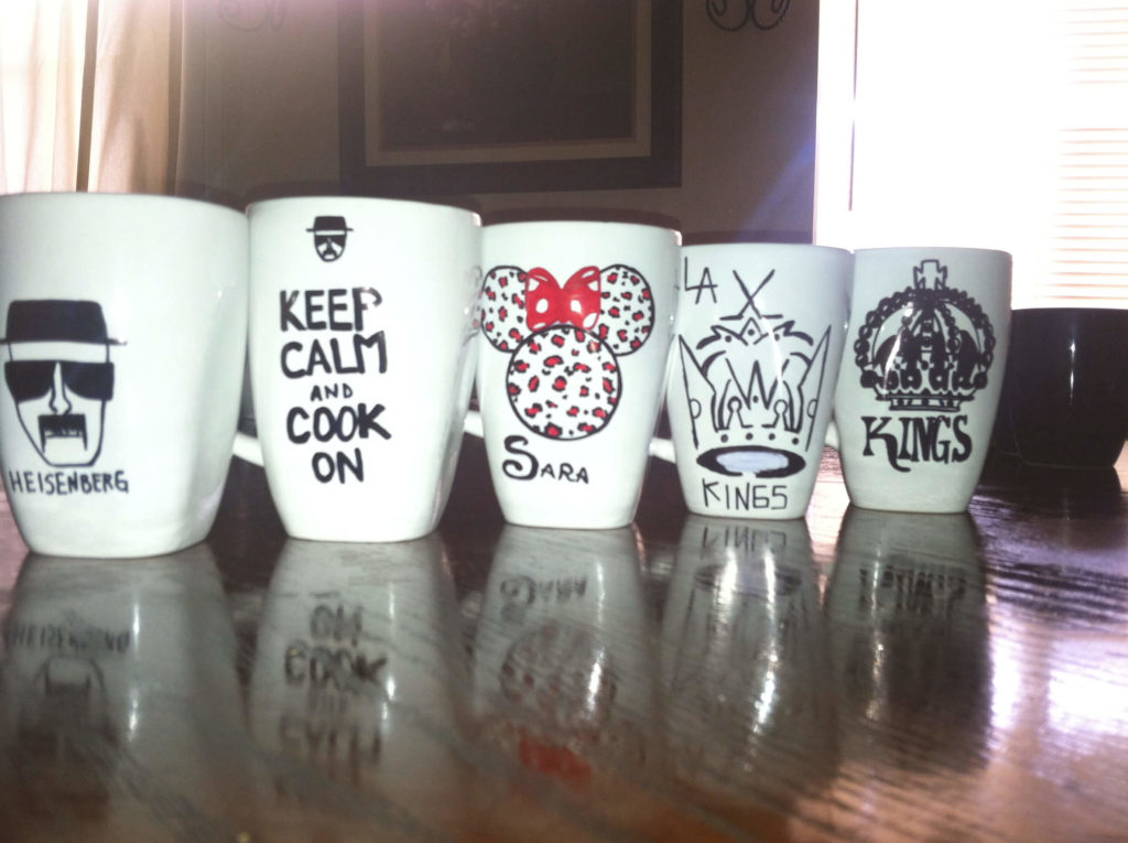 DIY sharpie mugs ideas