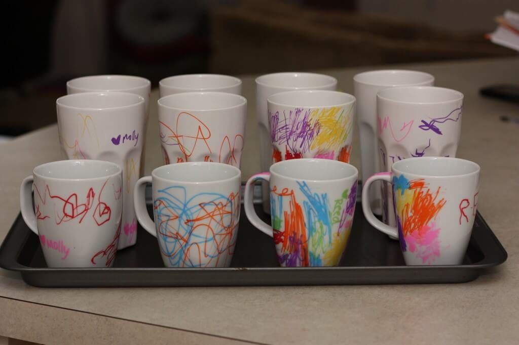 DIY sharpie mugs ideas