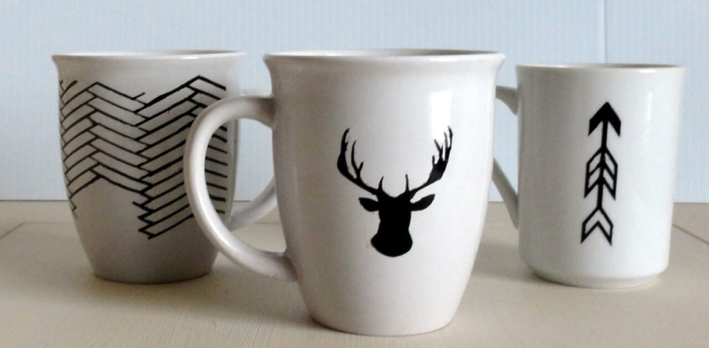 DIY sharpie mugs ideas
