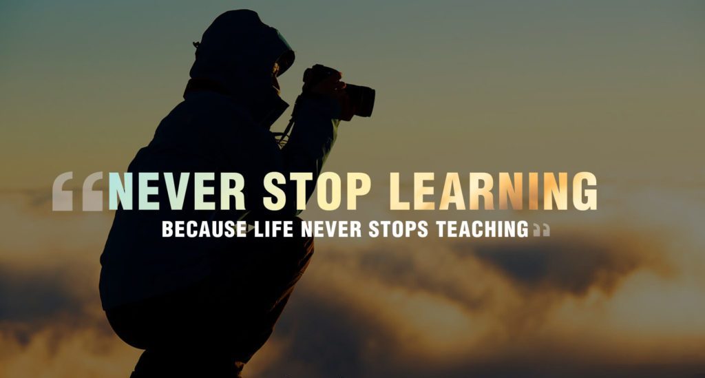 Don’t Stop Learning