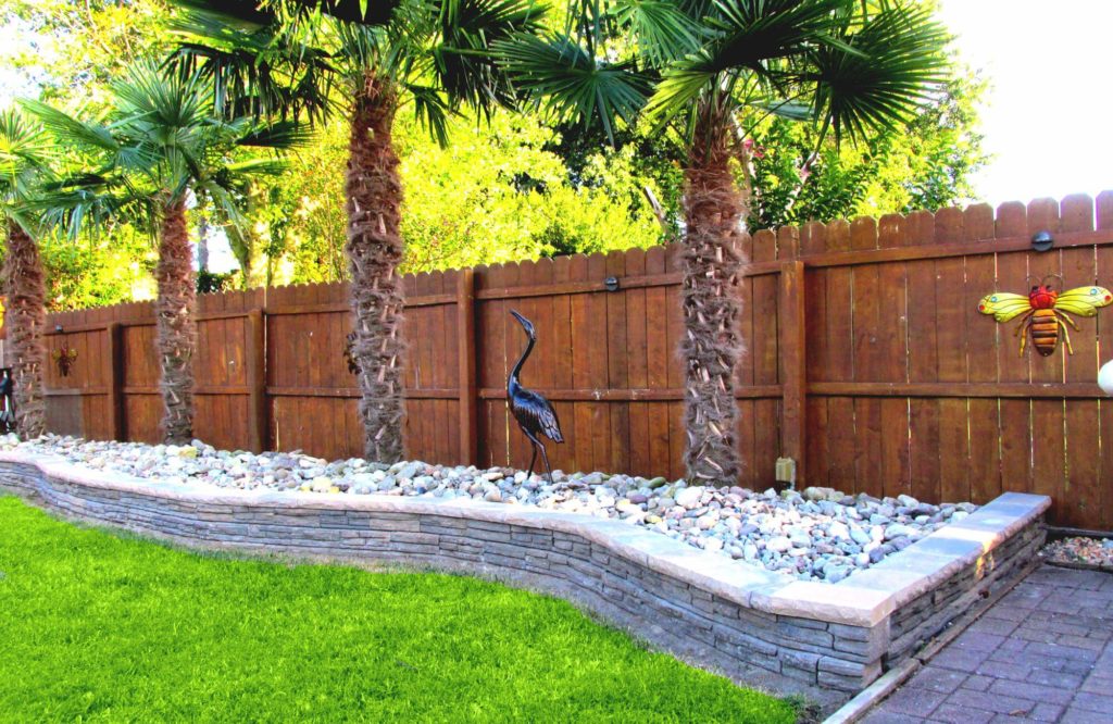 pebble and grass Front Yard Landscaping Ideas with prop