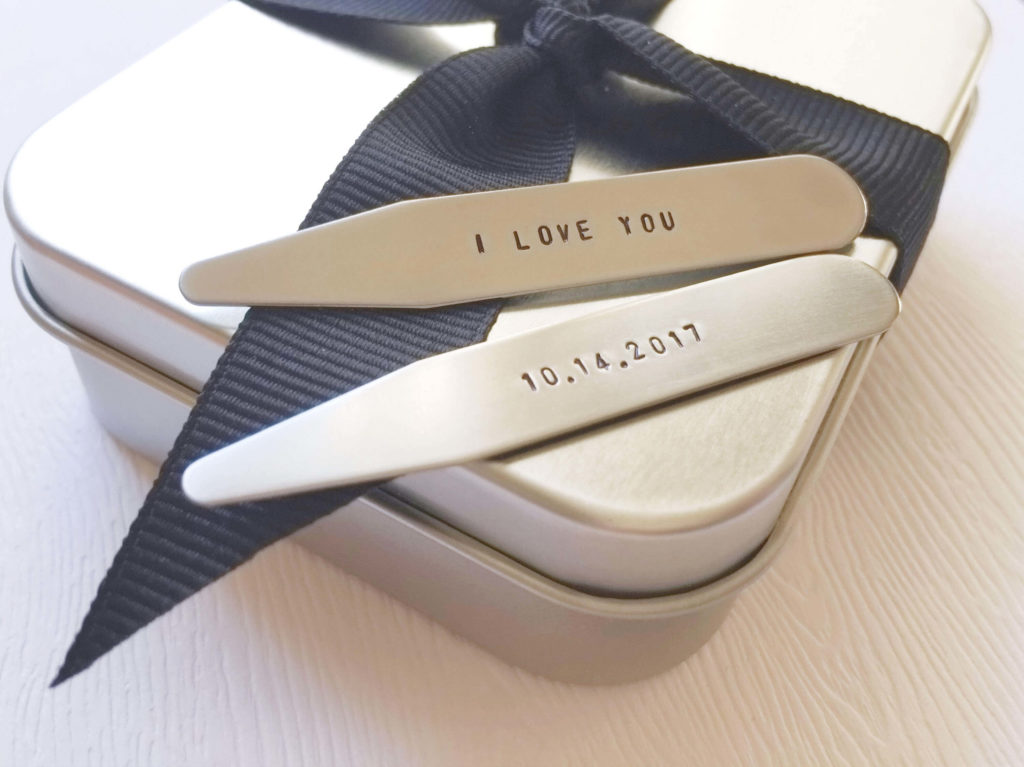 Hidden Message Collar Stays