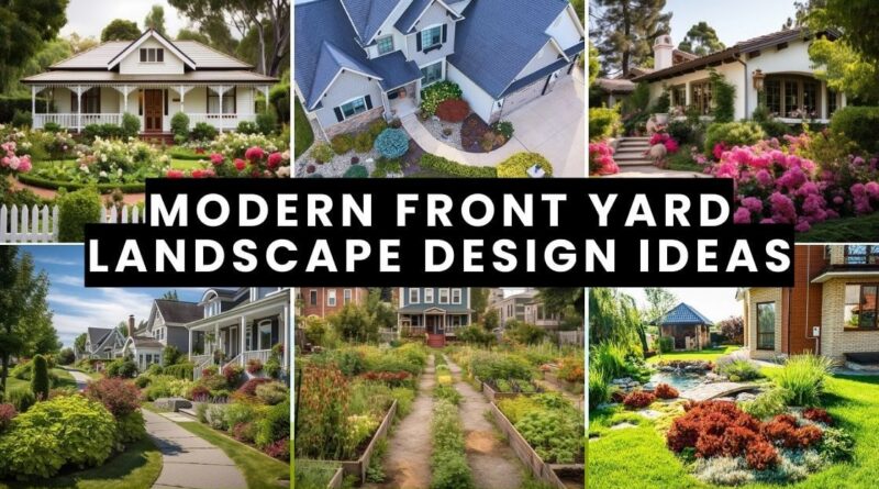 Modern Front Yard Landscape Design Ideas in Philippines