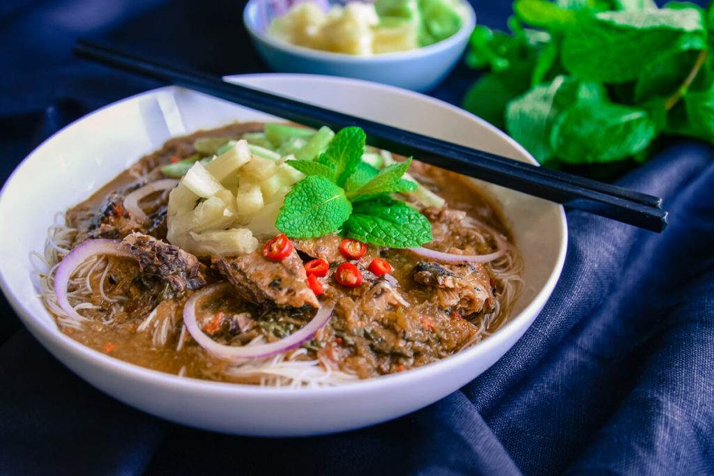 Penang assam laksa