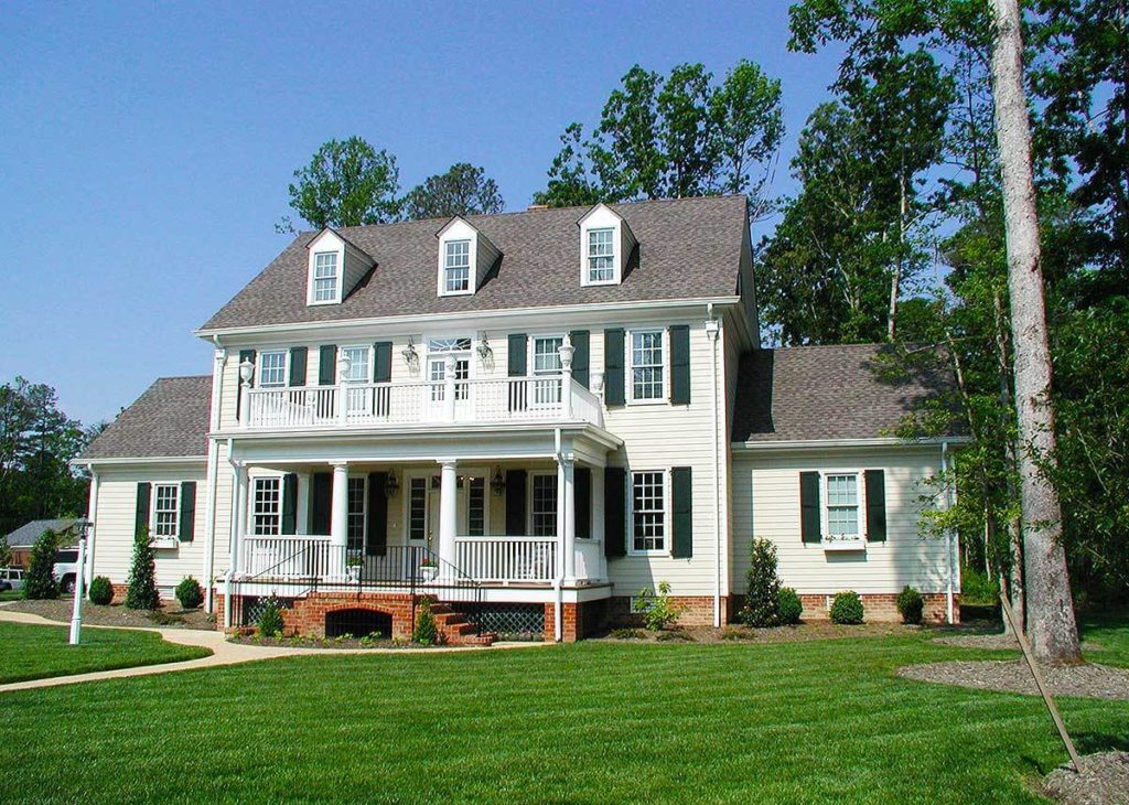 colonial style homes