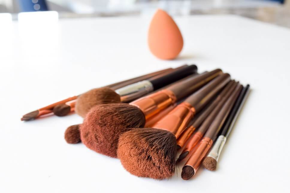 Clean Your makeup brushes