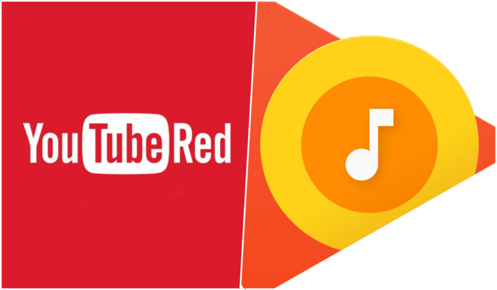 Google Play music and Youtube