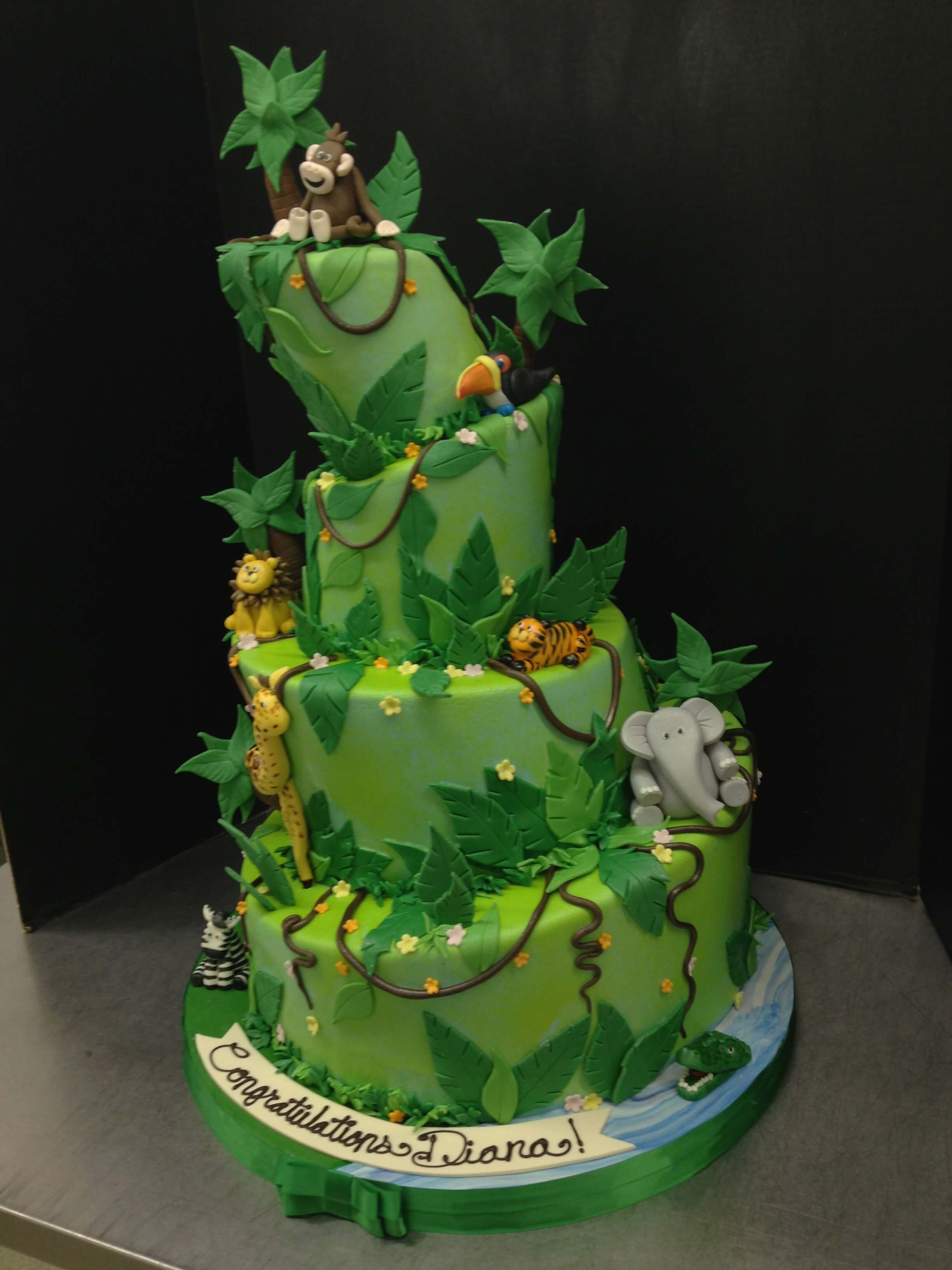 Jungle Book Party Cake