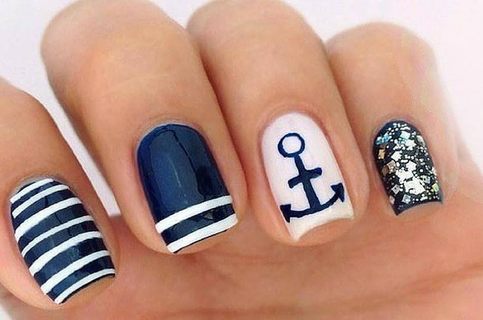 Nautical Manicure