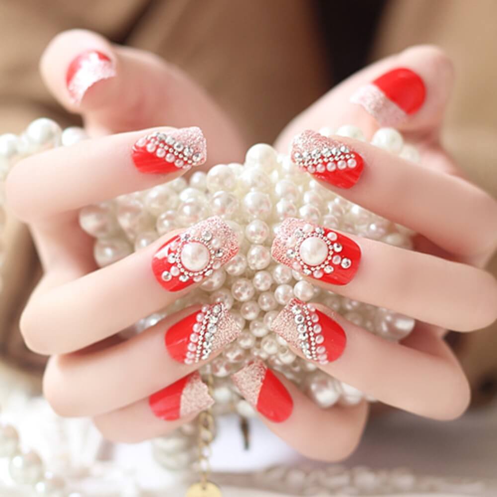 Pearl Nail Art