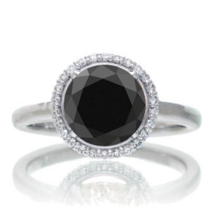 20 Unique Black Diamond Engagement Rings For Women - Live Enhanced