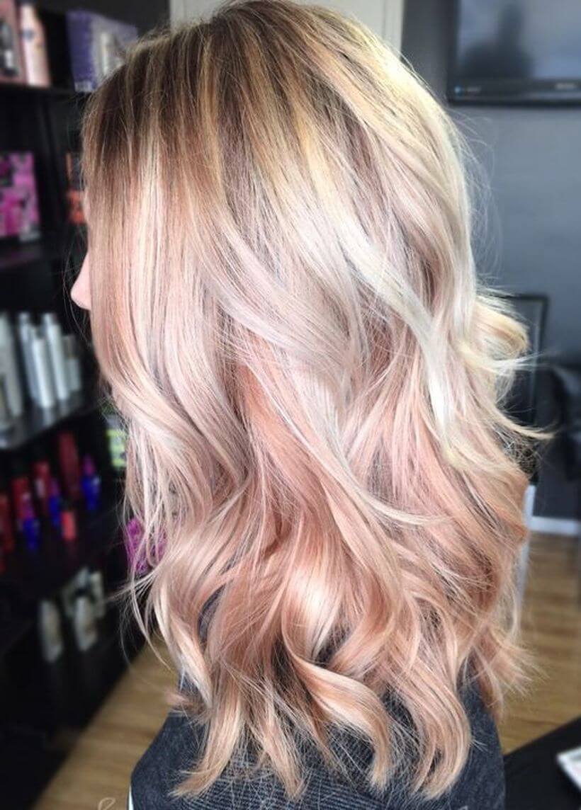 Two-Toned Blonde Hair