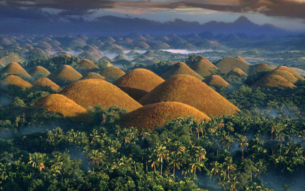 Chocolate Hills, Bohol tourist spots in the philippines