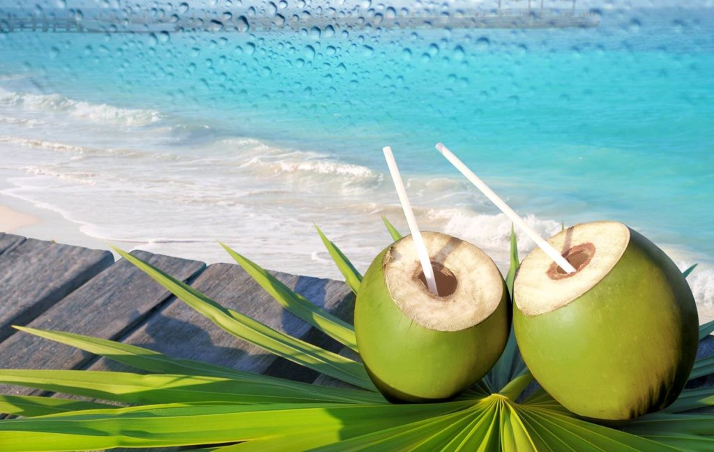 Coconut Water-Summer Season Fruits