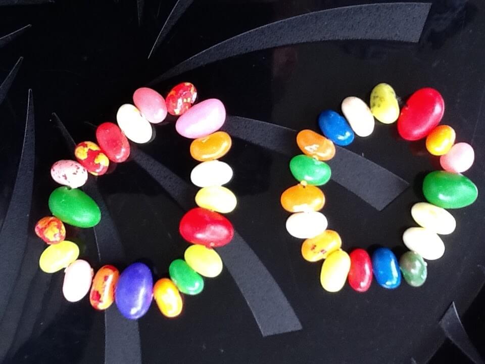 Jelly Bean Bracelets easter crafts