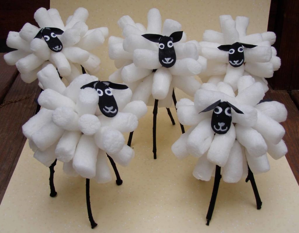 Lamb easter crafts