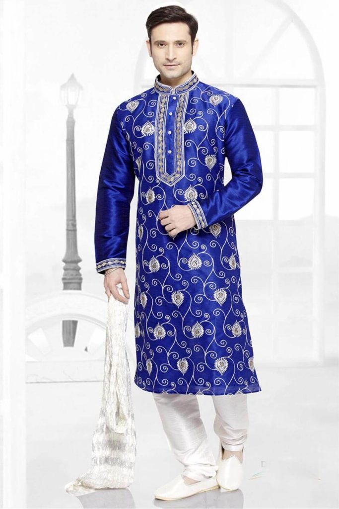 Perfectly Crafted Blue Indo Western Dresses