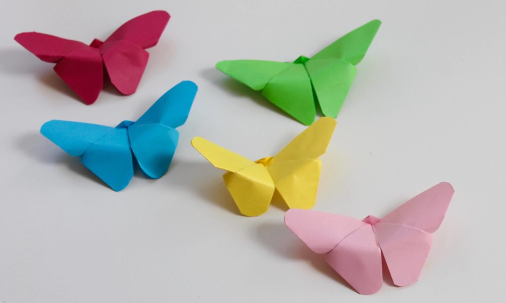 paper butterflies diy paper crafts