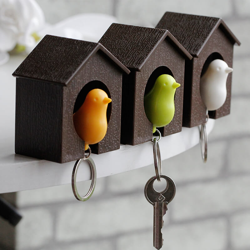 Birdhouse diy Key Holder