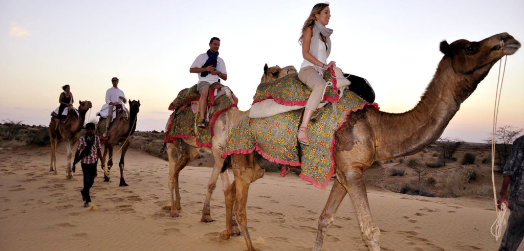 Desert of Jaisalmer - tourist places in india