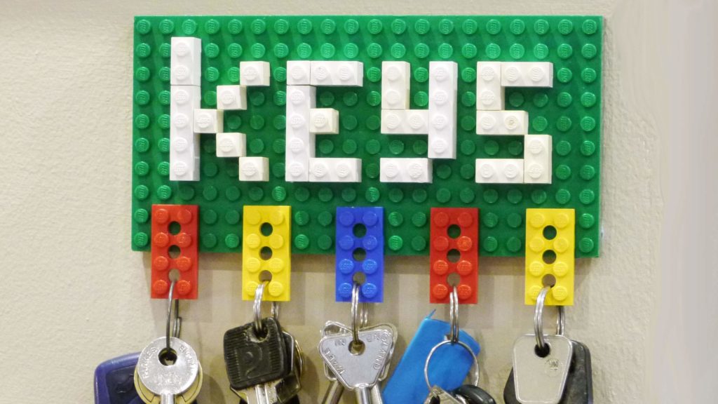 Lego diy Key Holder