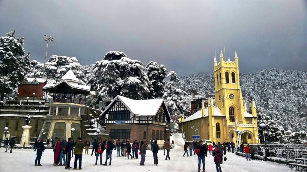 Shimla - tourist places in india