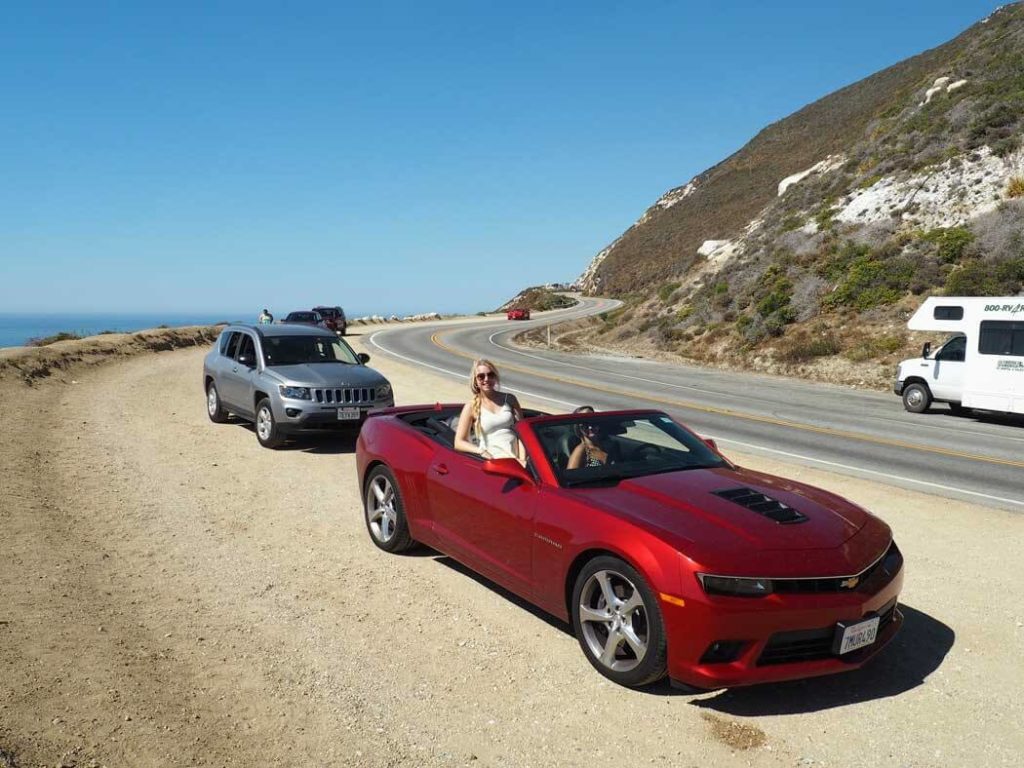 Test drive a convertible sportscar-travel bucket list