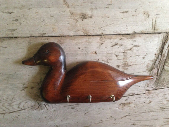 Vintage duck diy Key Holder design