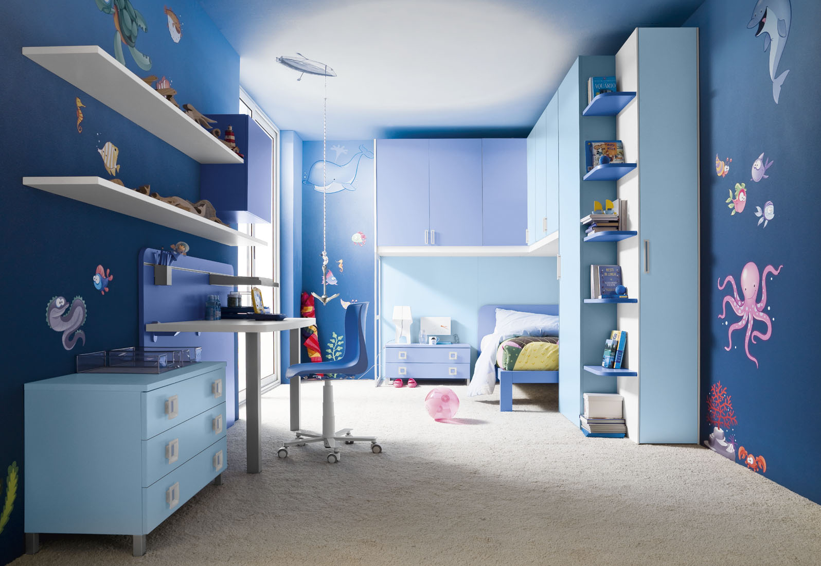 Blue Boys Room