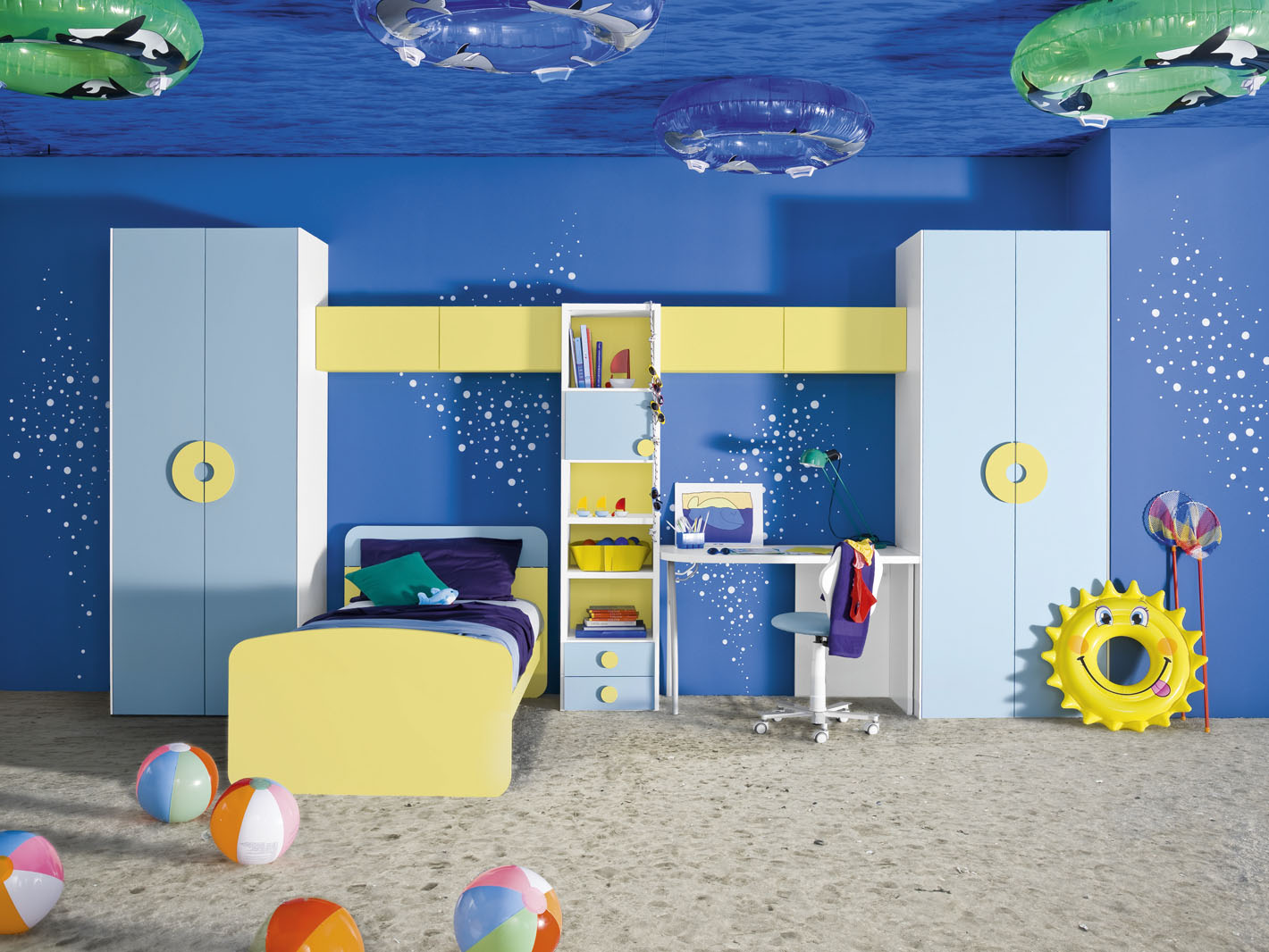 Blue Boys Room