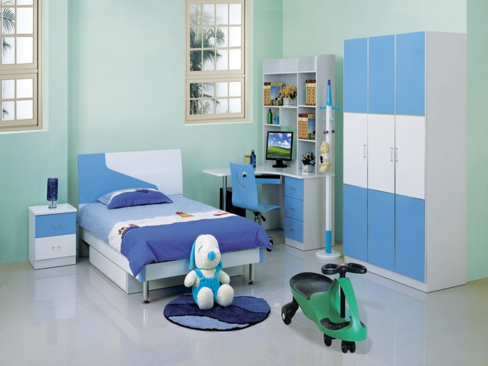 Blue Boys Room