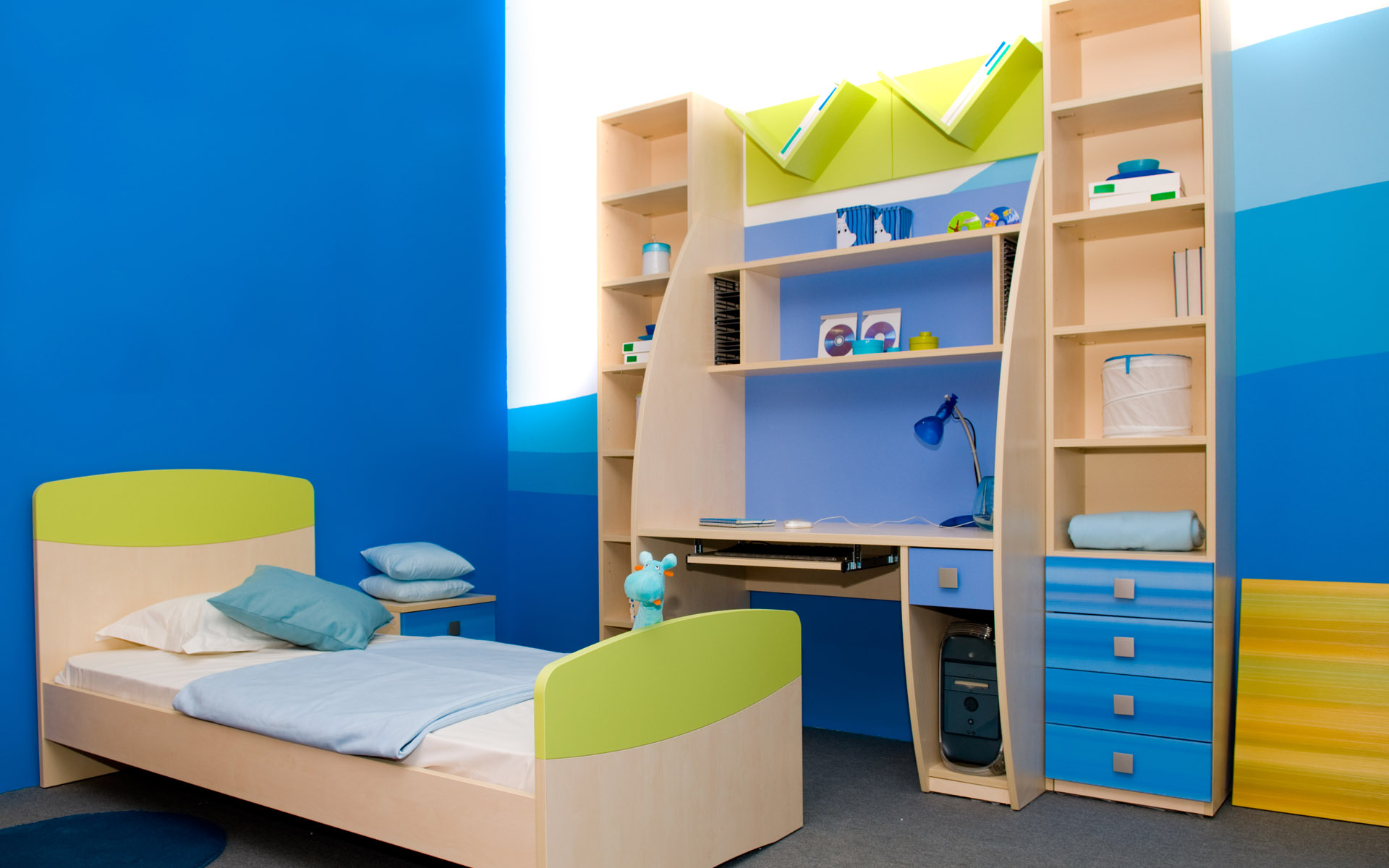 Blue Boys Room