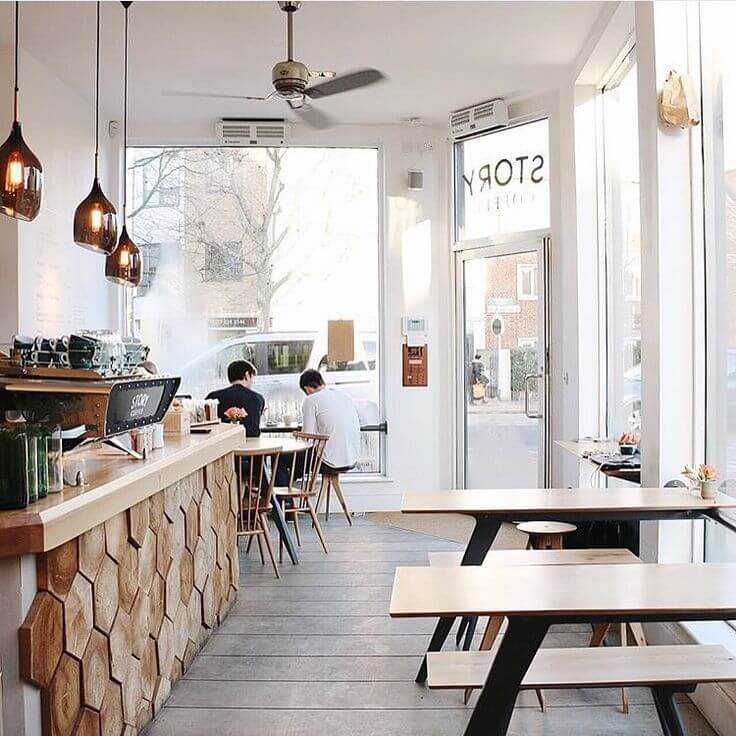 30 Coffee Shop Interior Design Ideas [Update List 2018] - Live Enhanced