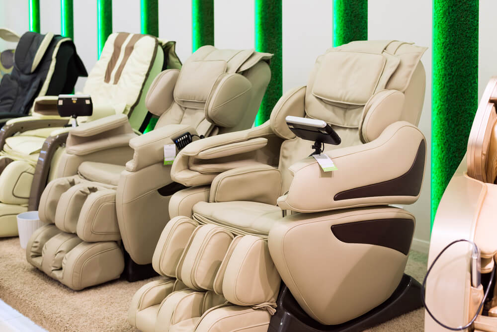 massage chairs Melbourne showroom