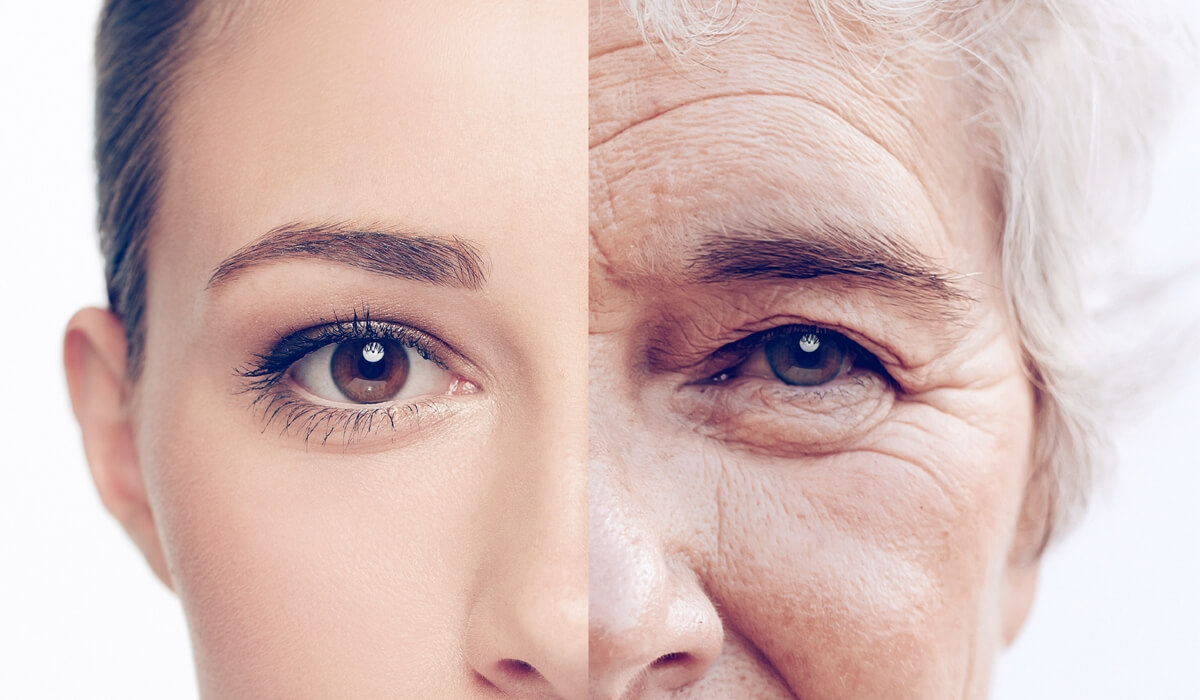 Thinning brows and lashes - Signs of Aging