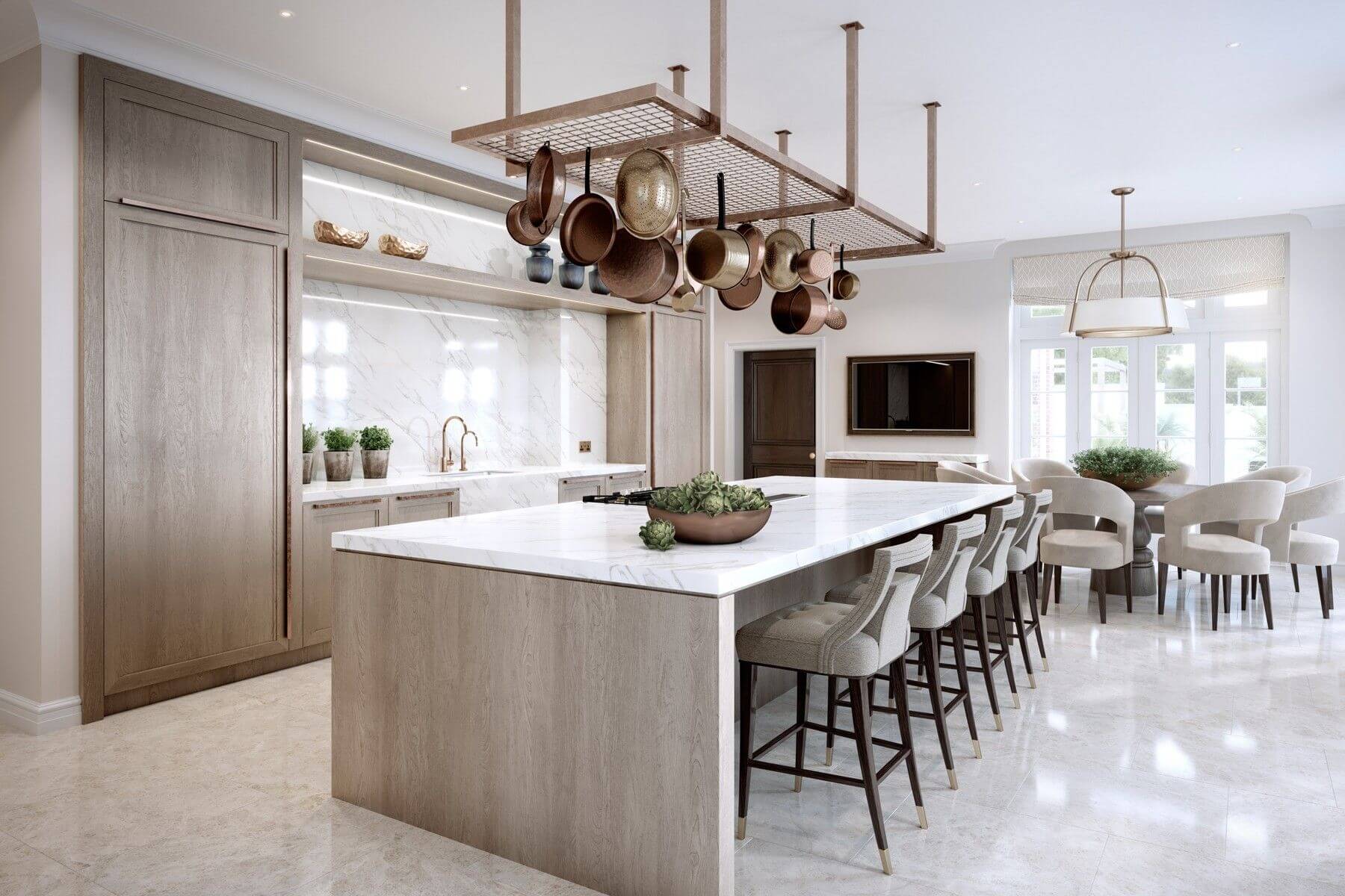 luxurious kitchen design 