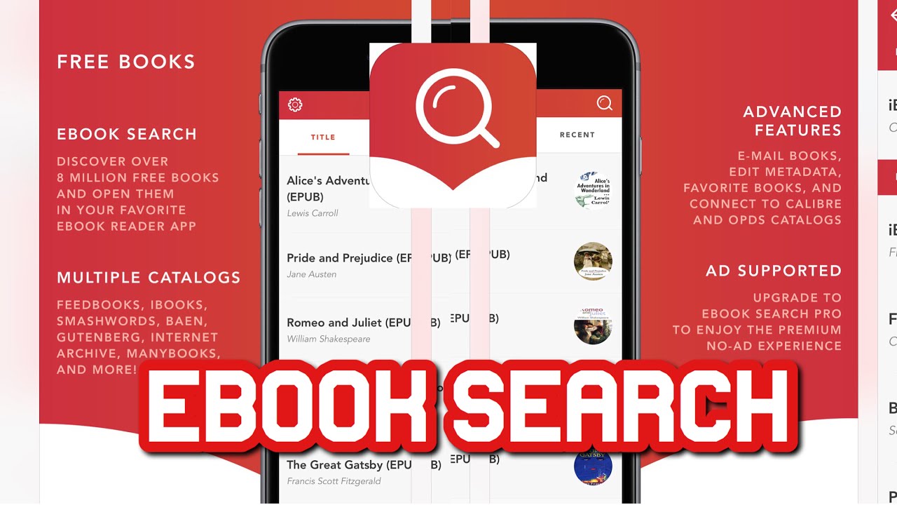 E-Book Search app